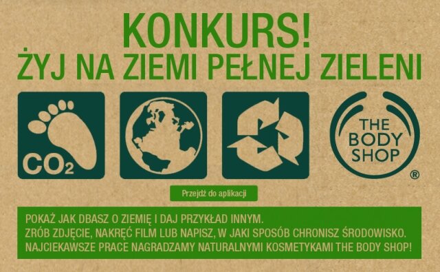 Konkurs The Body Shop Poland „Żyj na ziemi pełnej zieleni”