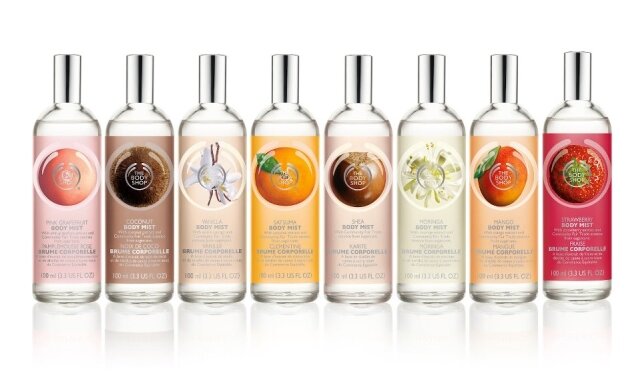 Mgiełki do ciała The Body Shop Body Mist
