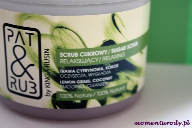 Relaksujący scrub do ciała PAT&RUB