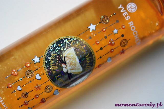 Żel pod prysznic wanilia cytryna z drobinkami rozświetlającymi Yves Rocher