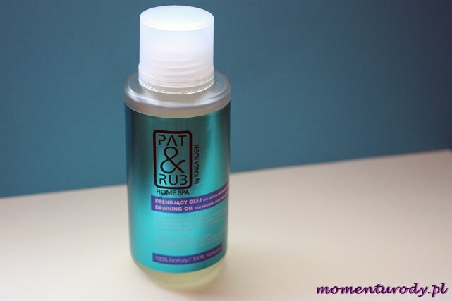 Drenujący olej do użycia podczas lub po kąpieli Home Spa PAT&RUB