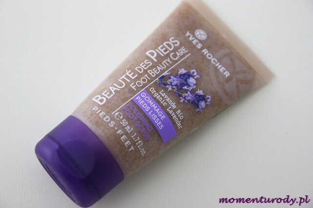 Peeling do stóp z lawendą bio Yves Rocher