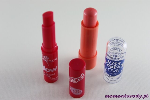 Balsam do ust kiss care love Balsam koloryzujący do ust Essence