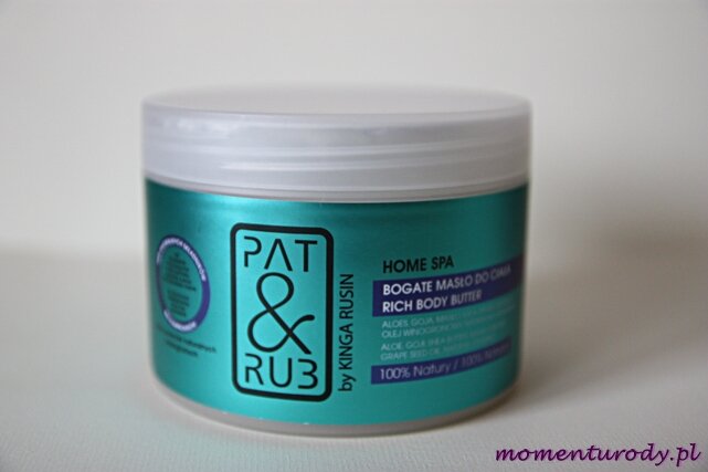 bogate masło home spa PAT&RUB